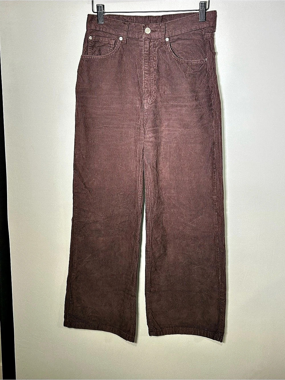 BDG High Rise Wide Leg Wide Leg Corduroy Pants Brown Waist 29 - Picture 2 of 11